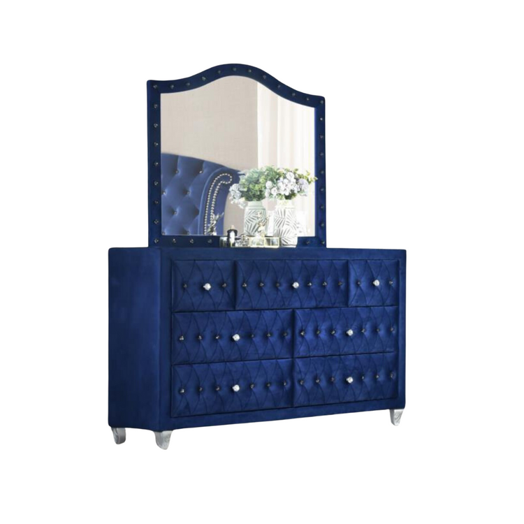 Dana Blue Dresser Mirror