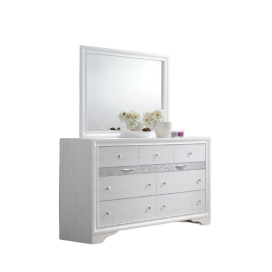 Sadeel White Dresser