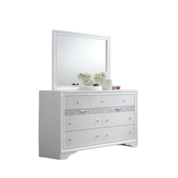 Sadeel White Dresser
