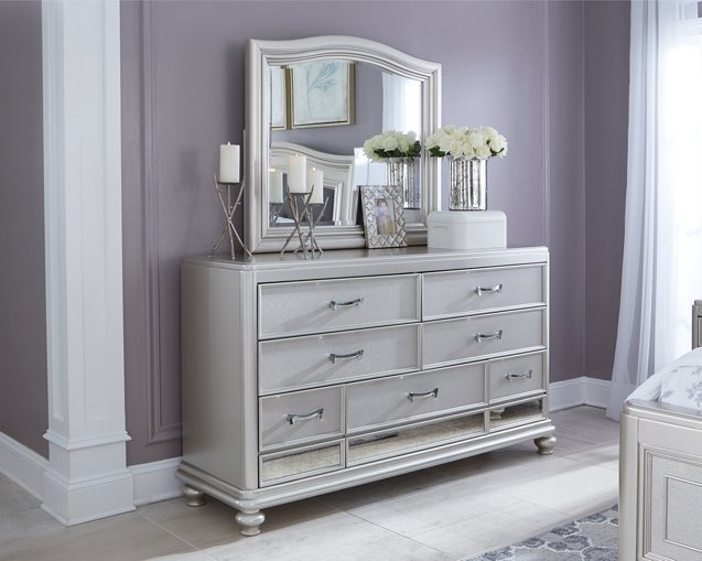 Coralayne Dresser and Mirror