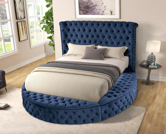 Cape May - Bed, Upholstered, Storage, Velvet,