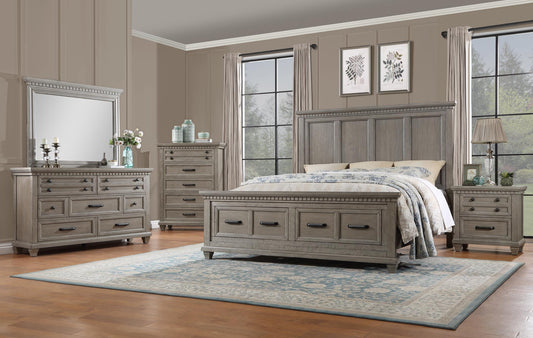 Jaxon Queen Bed, Dresser, Mirror & Nightstand