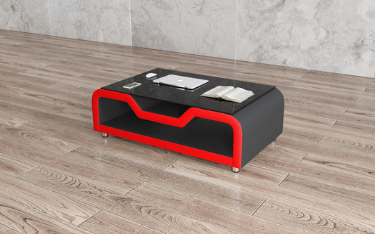 Enchanted - Coffee Table (CS0184), Occasional, Wood & Glass