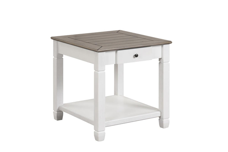 Montana - Coffee Table, Occasional, Wood, Gray & White Box