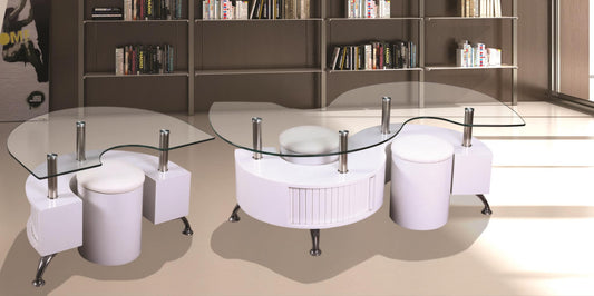 Marcos - Coffee Table, Occasional, Glass/MDF