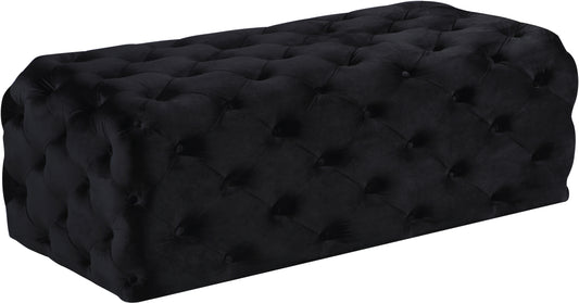 Casey Velvet Ottoman/Bench