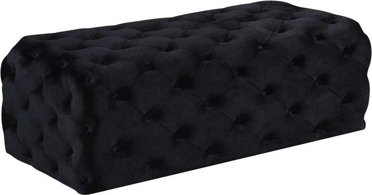 Casey Velvet Ottoman/Bench