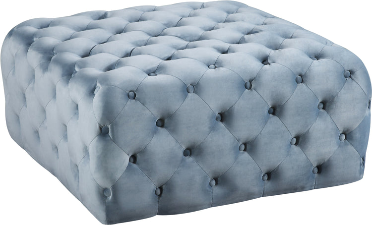 Ariel Velvet Ottoman/Bench