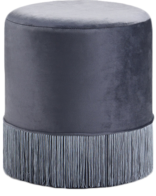 Teddy Velvet Ottoman/Stool