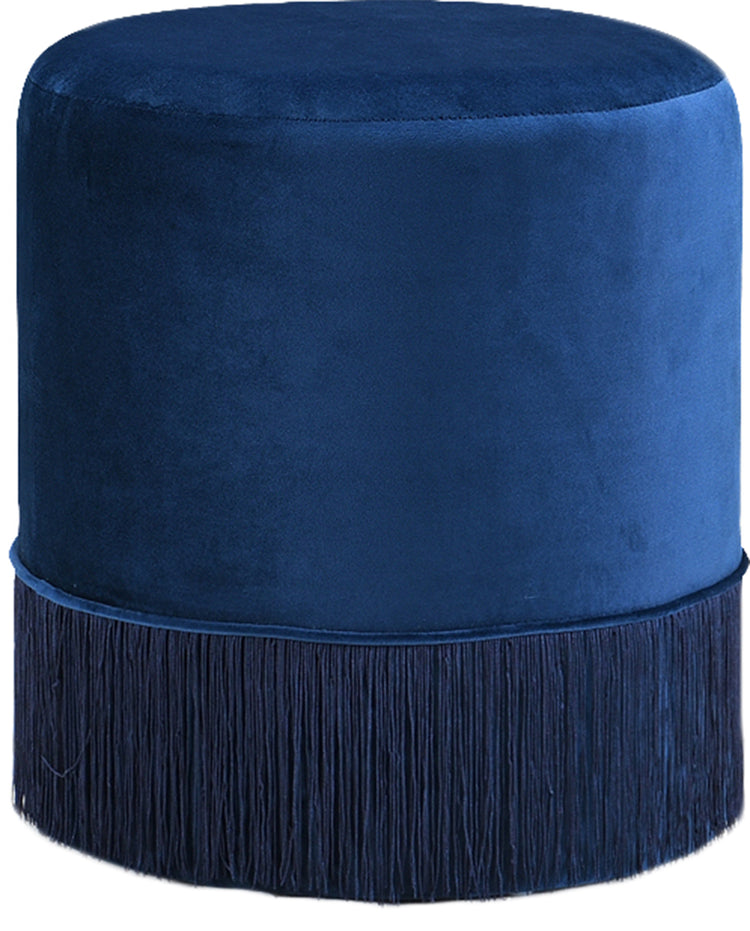 Teddy Velvet Ottoman/Stool