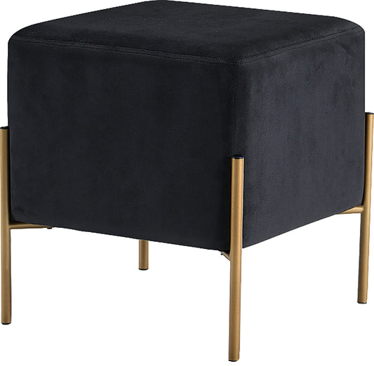 Isla Velvet Ottoman/Stool