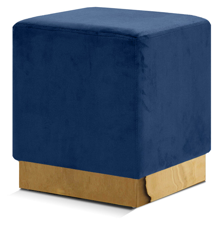 Jax Velvet Ottoman/Stool