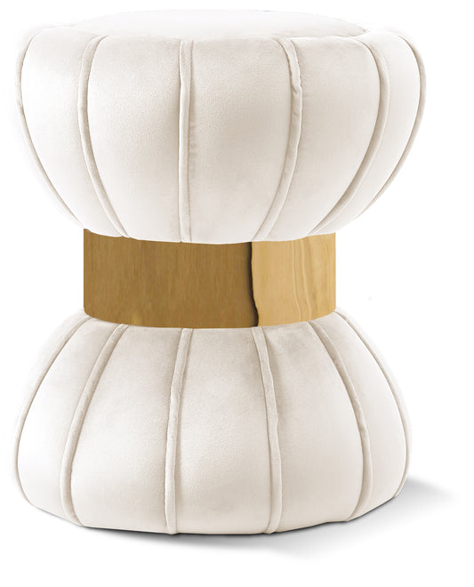 Vino Velvet Ottoman/Stool