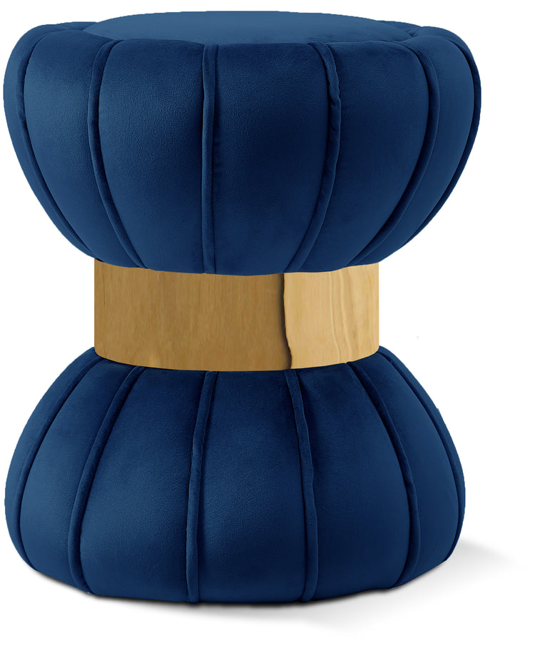 Vino Velvet Ottoman/Stool