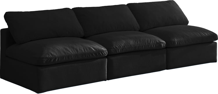 Plush Velvet Standard Cloud Modular Sofa
