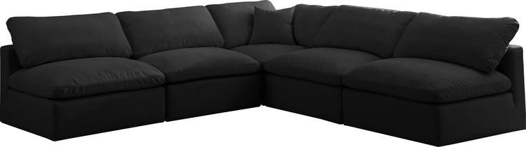 Plush Velvet Standard Cloud Modular Sectional