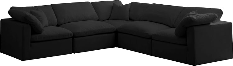 Plush Velvet Standard Cloud Modular Sectional