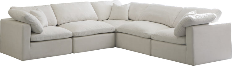 Plush Velvet Standard Cloud Modular Sectional