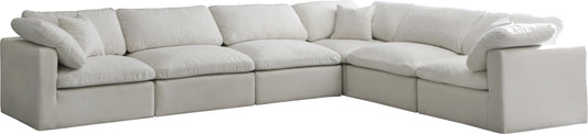 Plush Velvet Standard Cloud Modular Sectional