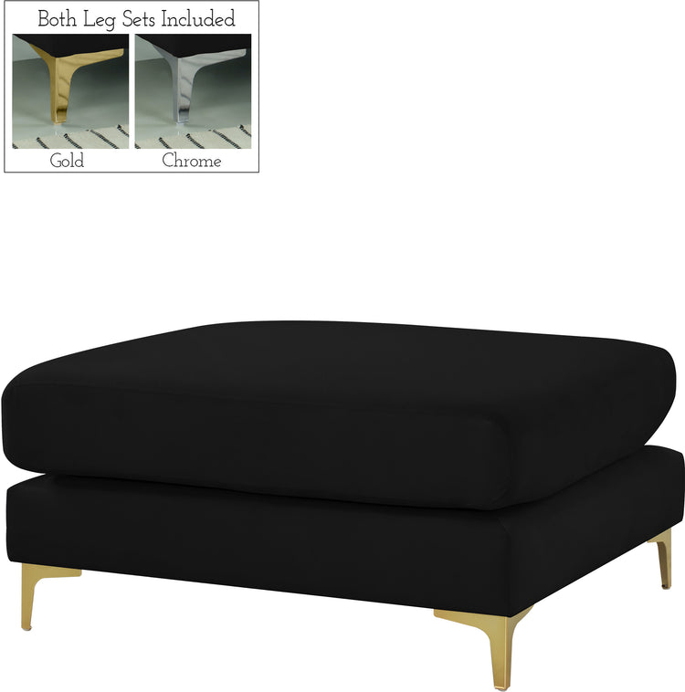 Julia Velvet Modular Ottoman