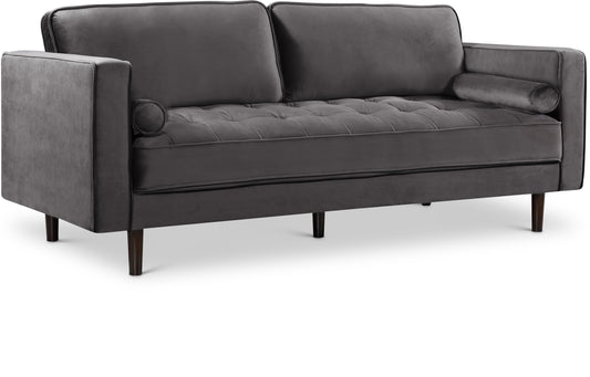 Emily Green Velvet Sofa