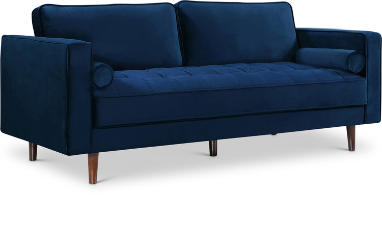 Emily Green Velvet Sofa