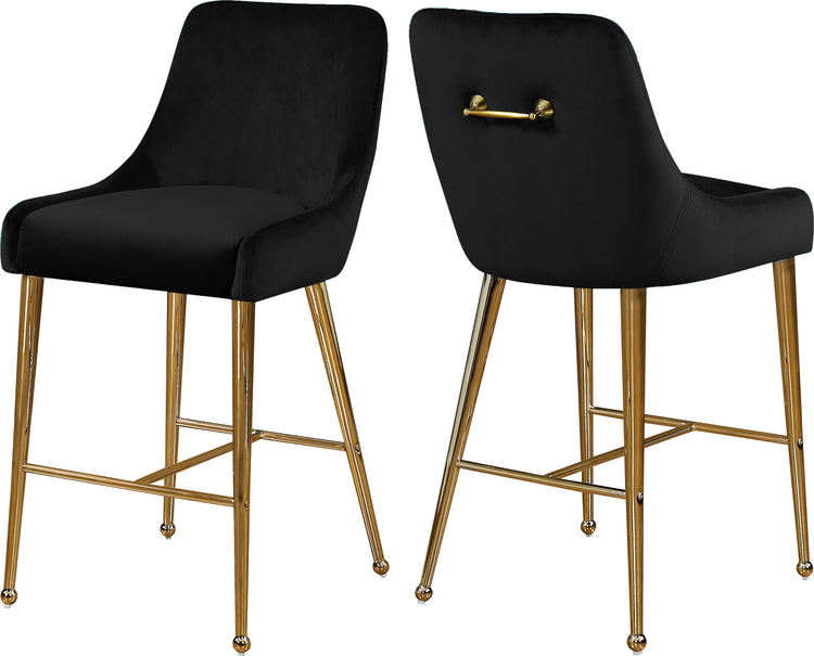 Owen Velvet Stool