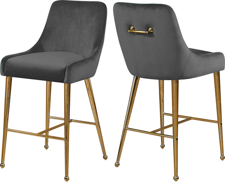 Owen Velvet Stool