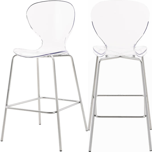 Clarion Chrome Stool