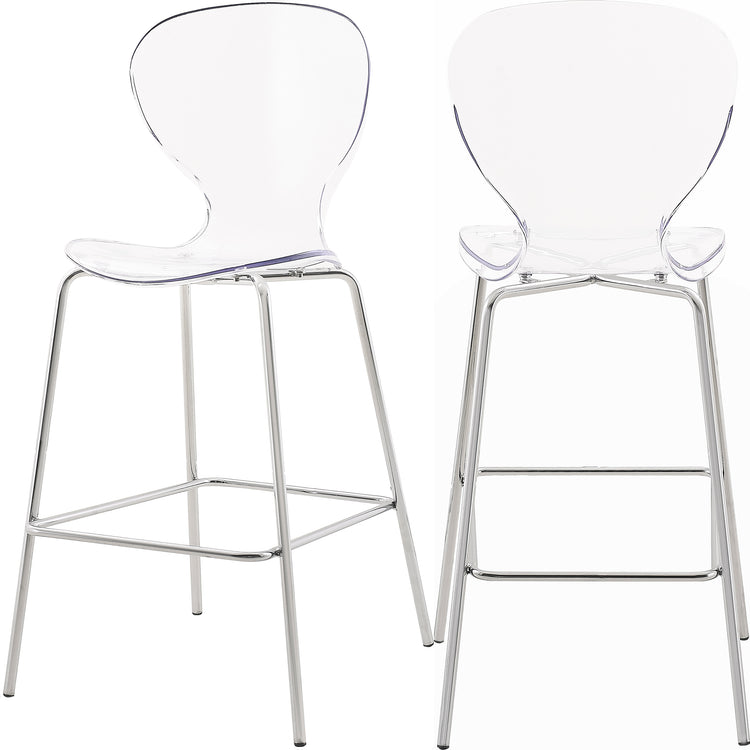 Clarion Chrome Stool