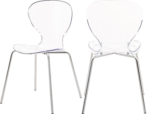 Clarion Chrome Dining Chair