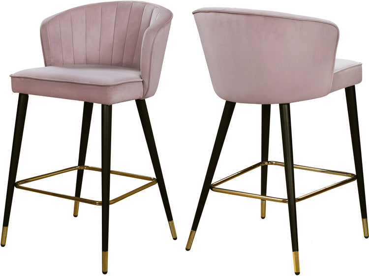 Cassie Velvet Stool