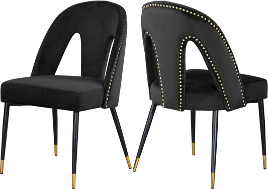 Akoya Velvet Dining Chair
