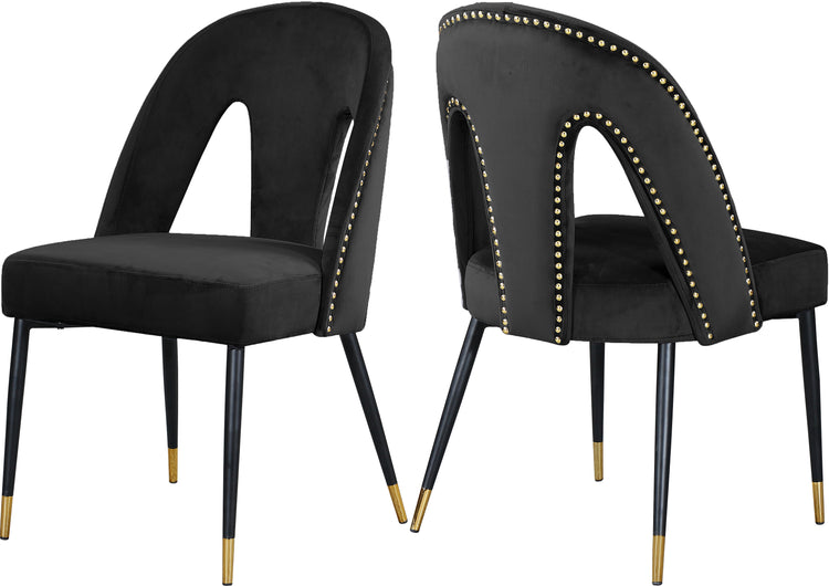 Akoya Velvet Dining Chair