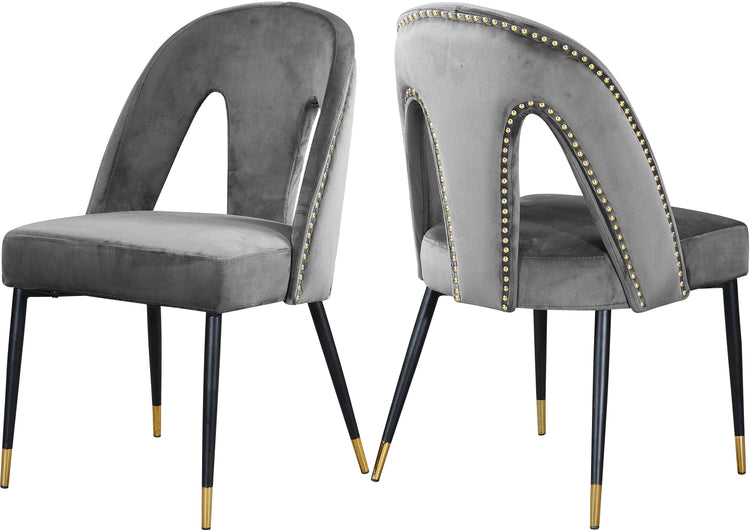Akoya Velvet Dining Chair