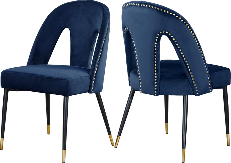 Akoya Velvet Dining Chair