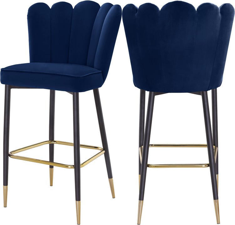 Lily Velvet Stool