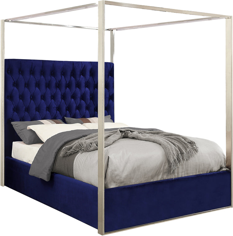 Porter Velvet King Bed