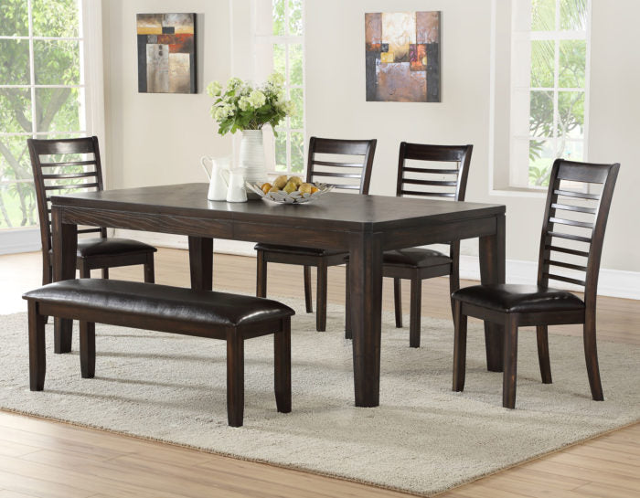 Ally 5 Piece Set (Table & 4 Side Chairs)