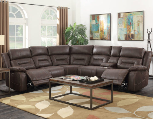 Aria 3-Piece Dual-Power Reclining Sectional