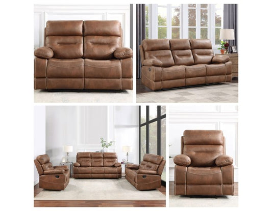 Rudger 3-Piece Manual Reclining Set