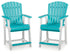 Eisely Outdoor Counter Height Bar Stool (Set of 2) image