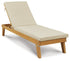 Byron Bay Chaise Lounge with Cushion image