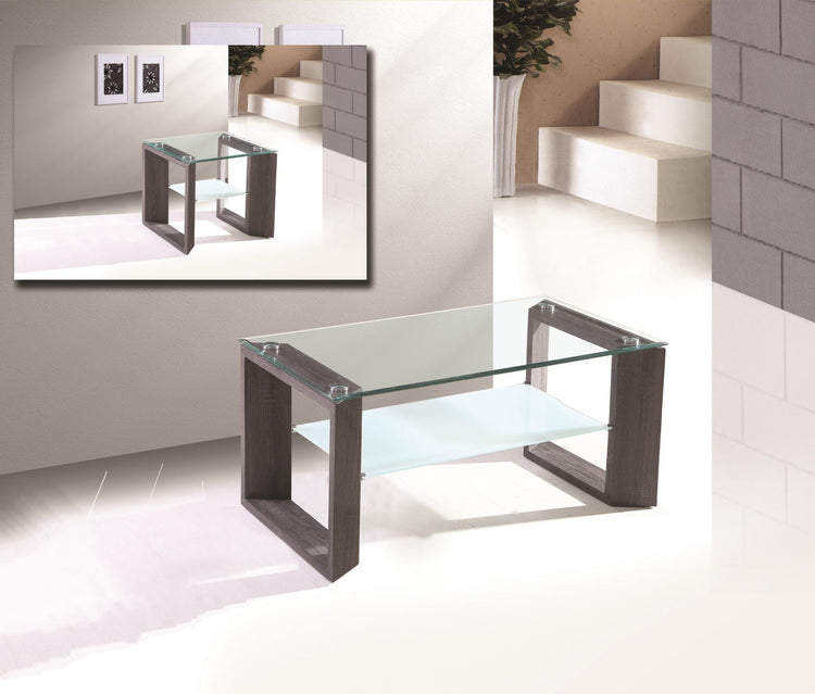 Doppio - Coffee Table, Occasional, Grey Each