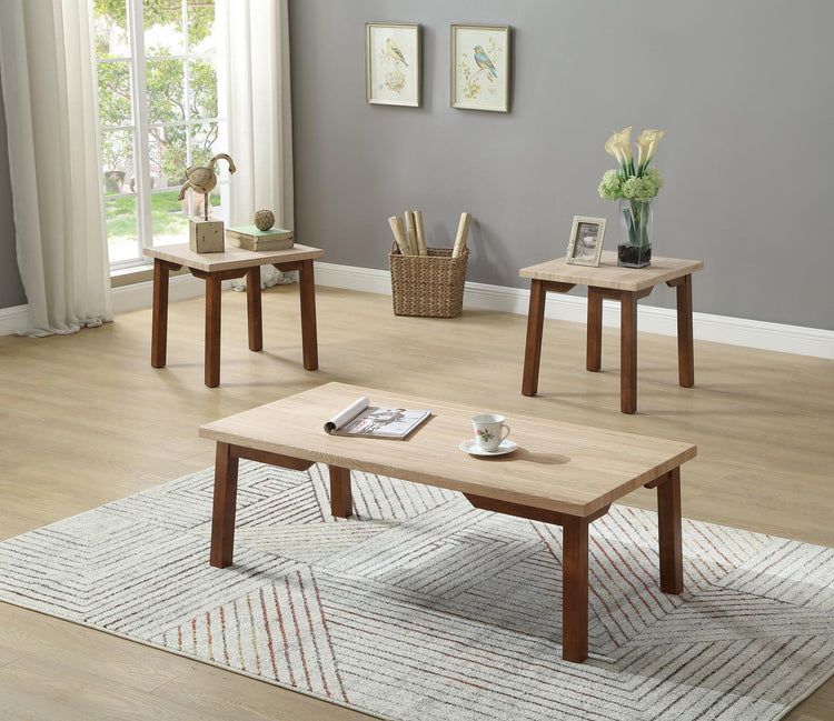 Lana - 3 PC Coffee Table Set, Occasional, Wood