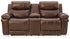 Edmar Power Reclining Loveseat with Console image