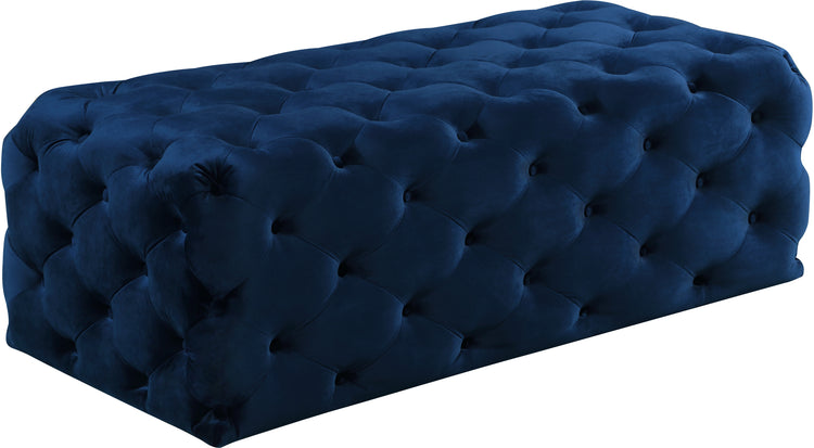 Casey Velvet Ottoman/Bench