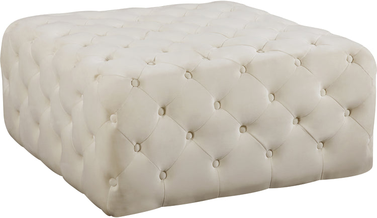 Ariel Velvet Ottoman/Bench