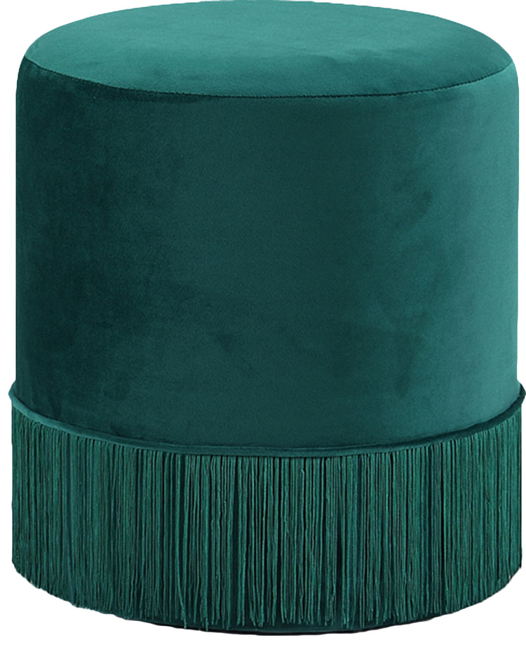 Teddy Velvet Ottoman/Stool