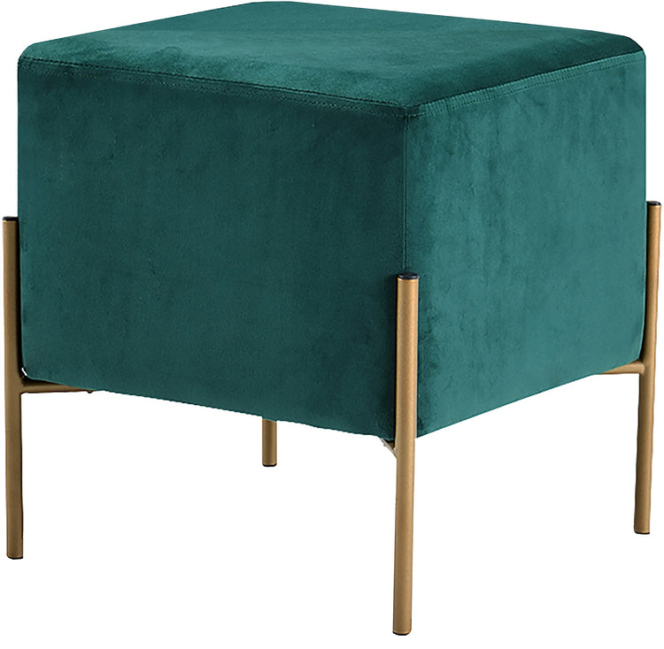 Isla Velvet Ottoman/Stool